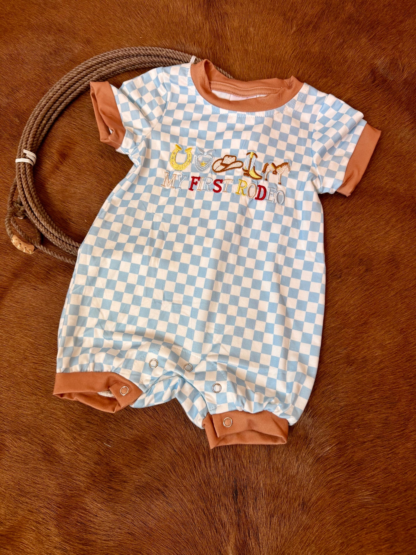 My First Rodeo Romper