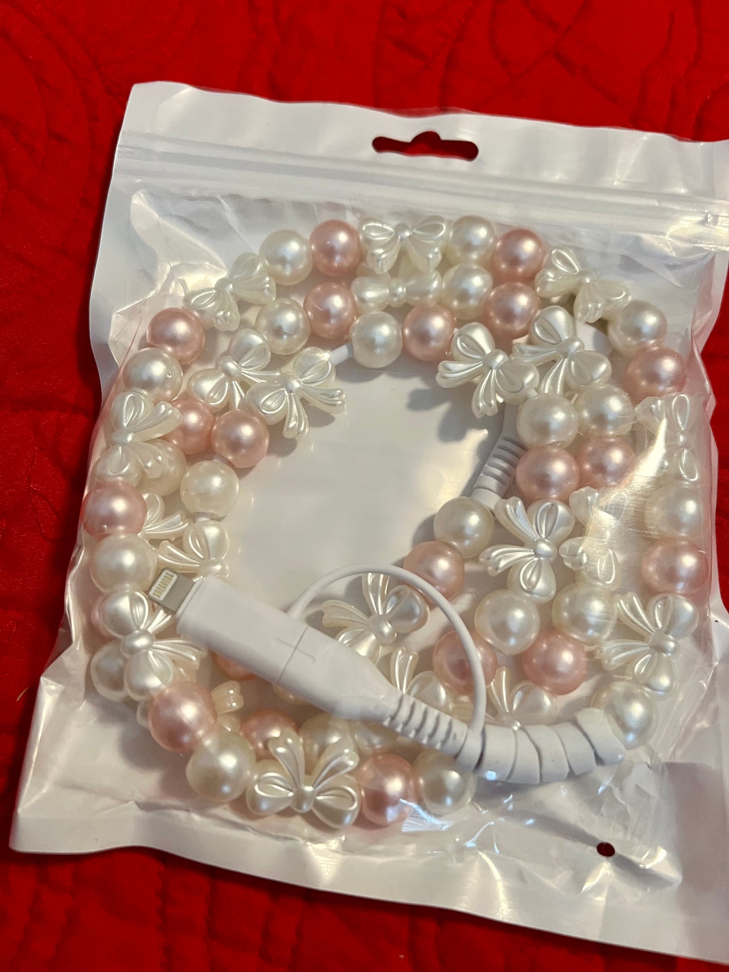 Beaded Phone Chargers