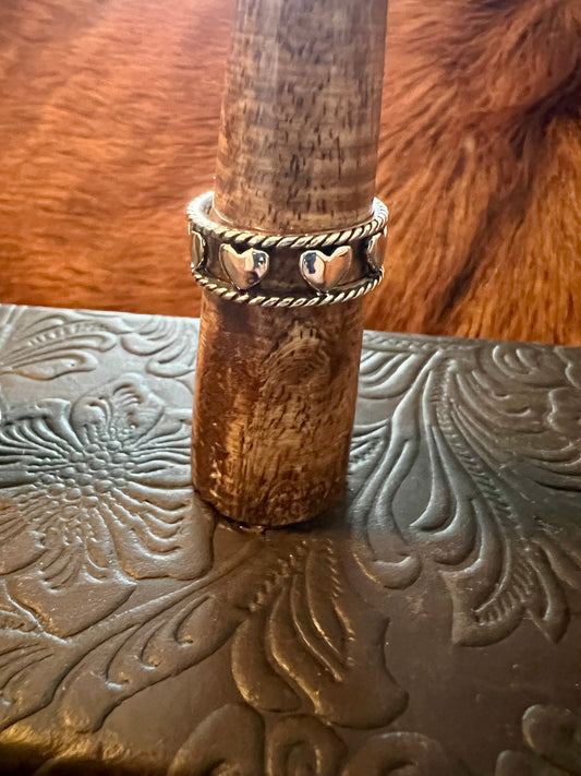 Heart Band Ring