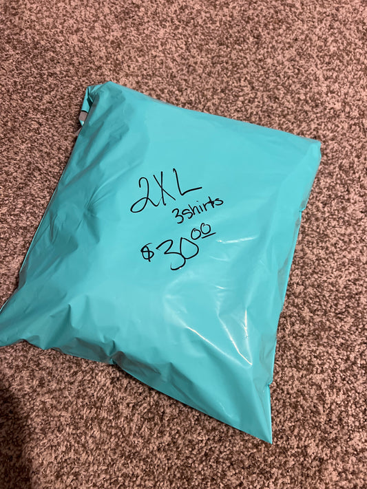 Grab Bags with 3 Shirts
