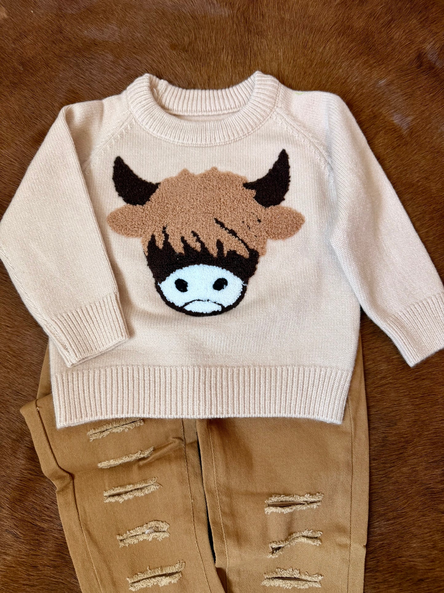 Cow Sweater