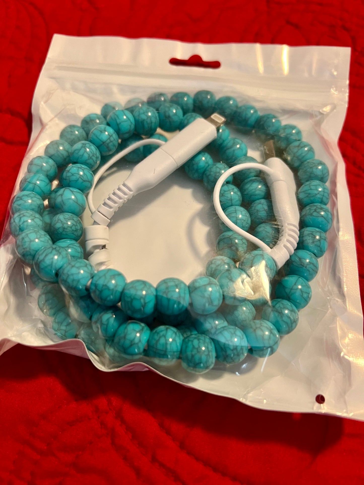 Beaded Phone Chargers