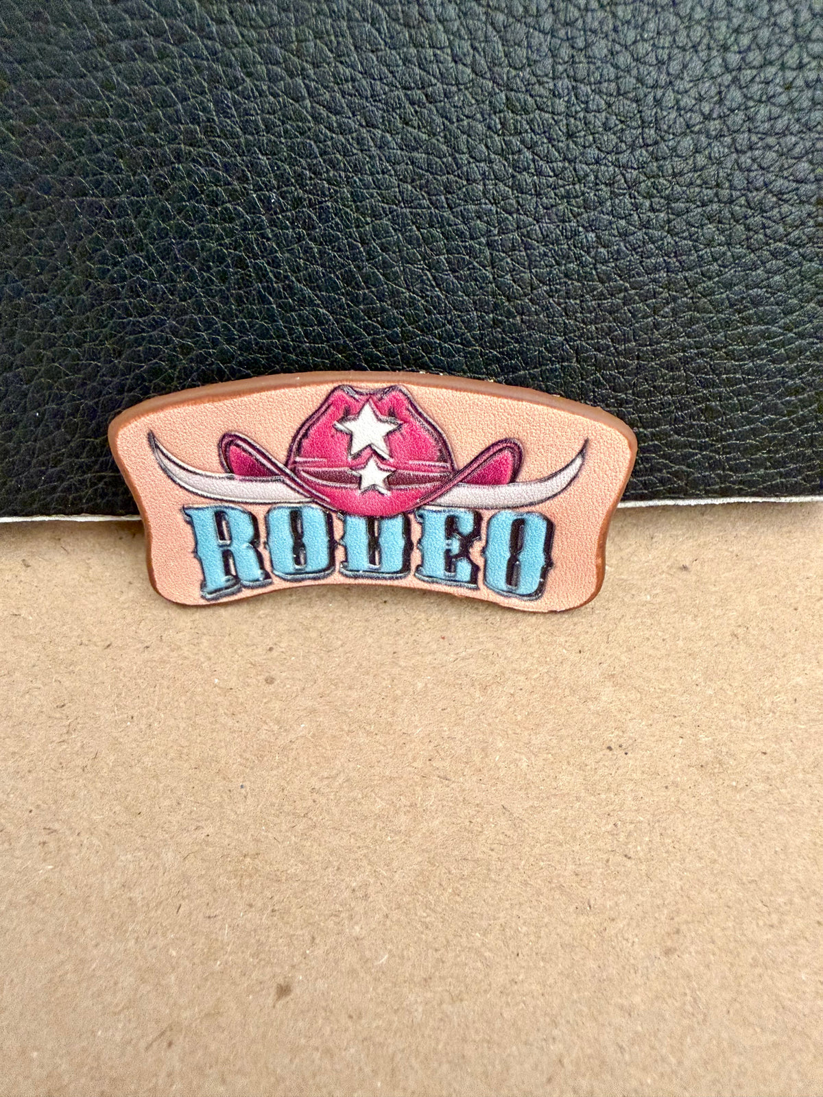 Rodeo Leather Barrette
