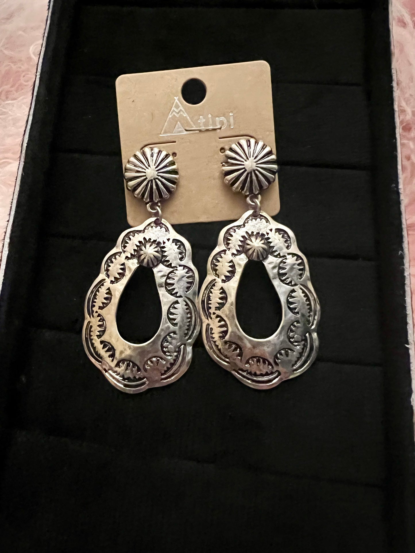 Stamped Earrings
