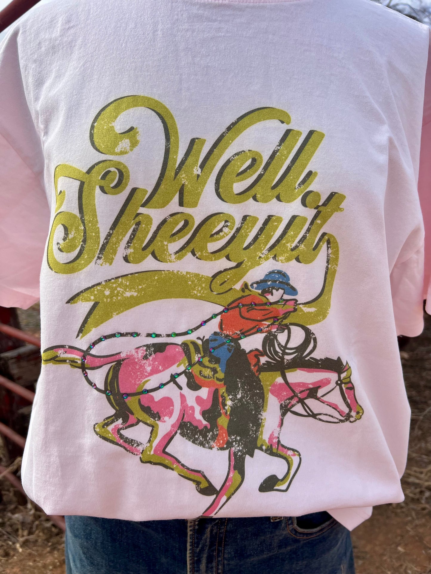 Well Sheeyit Pink Tee