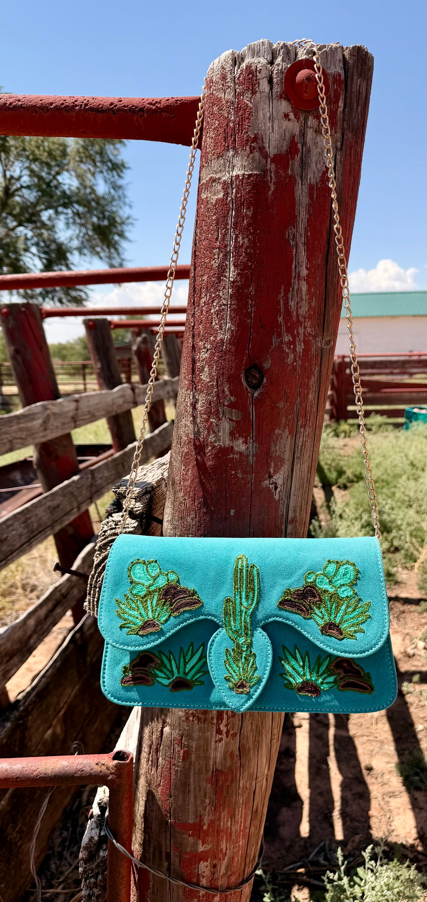 Small Purse with Chain Strap
