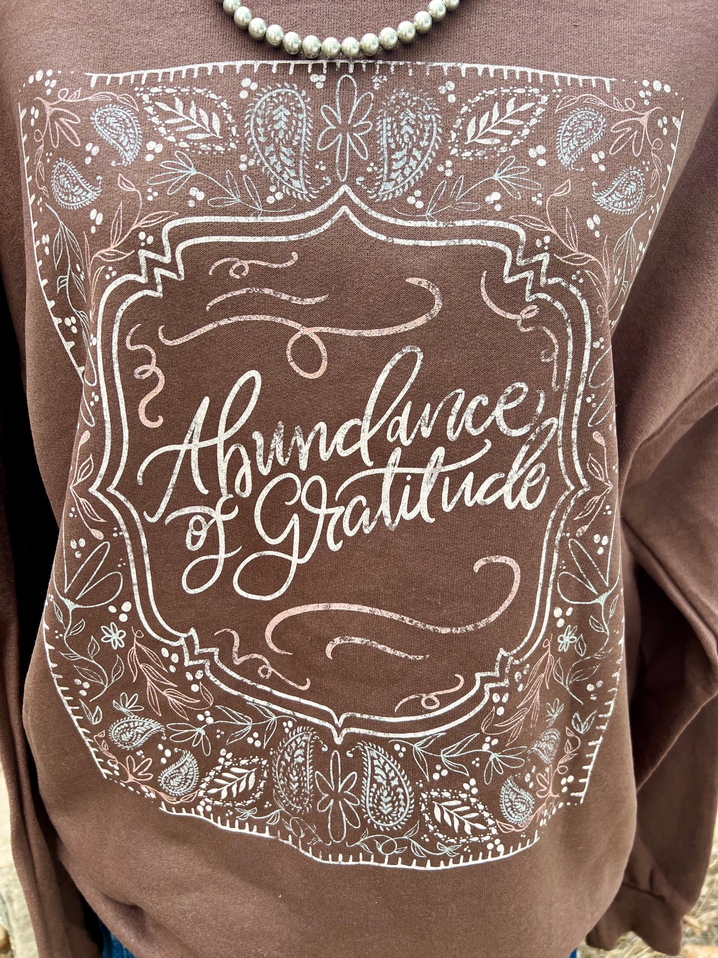 Abundance & Gratitude Sweatshirt