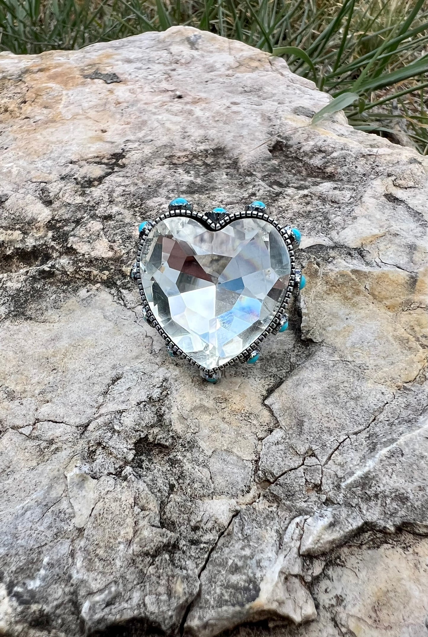 Sparkle Adjustable Rings