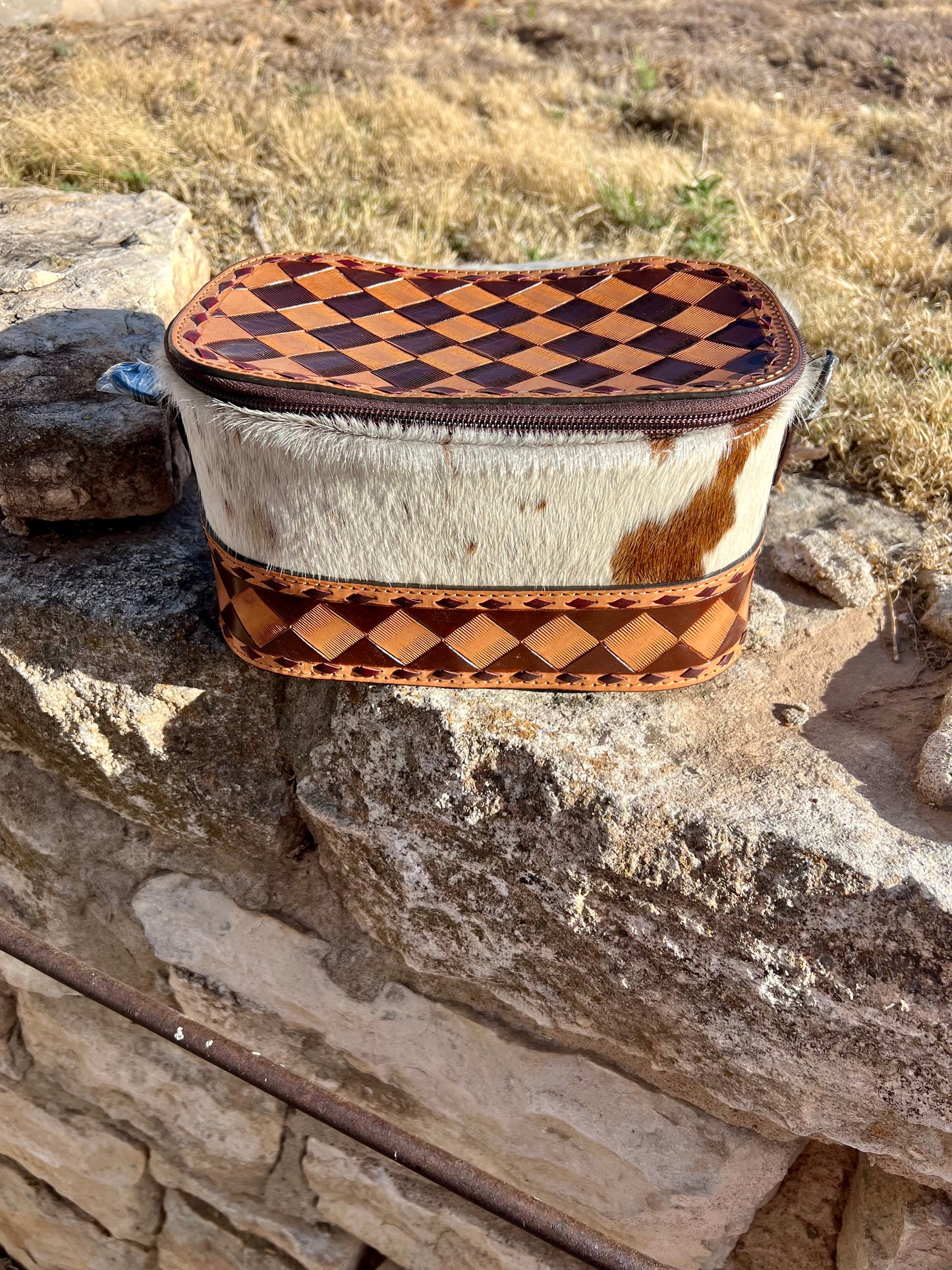 Leather Make Up Case