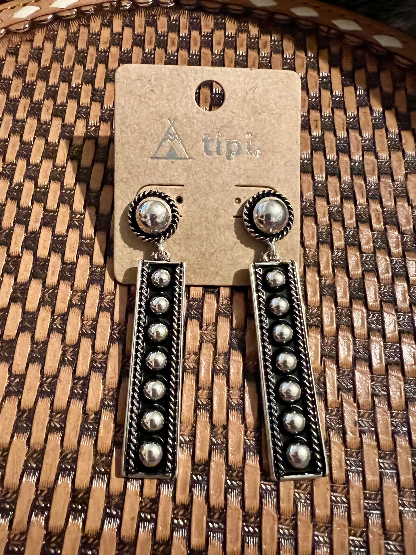 Beaded Dangle Earrings