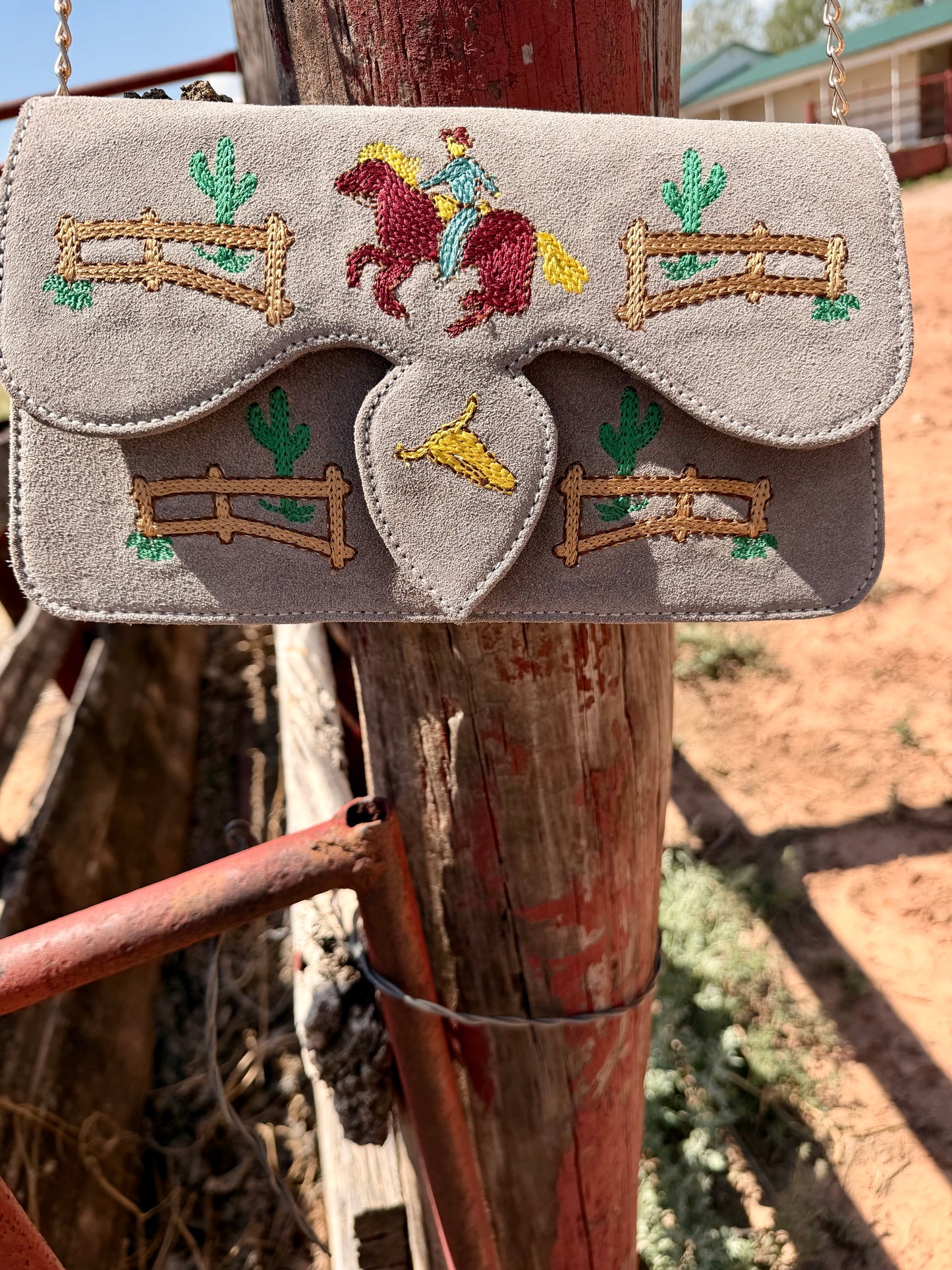 Small Purse with Chain Strap