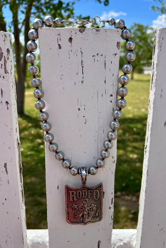 Rodeo Tag Necklace