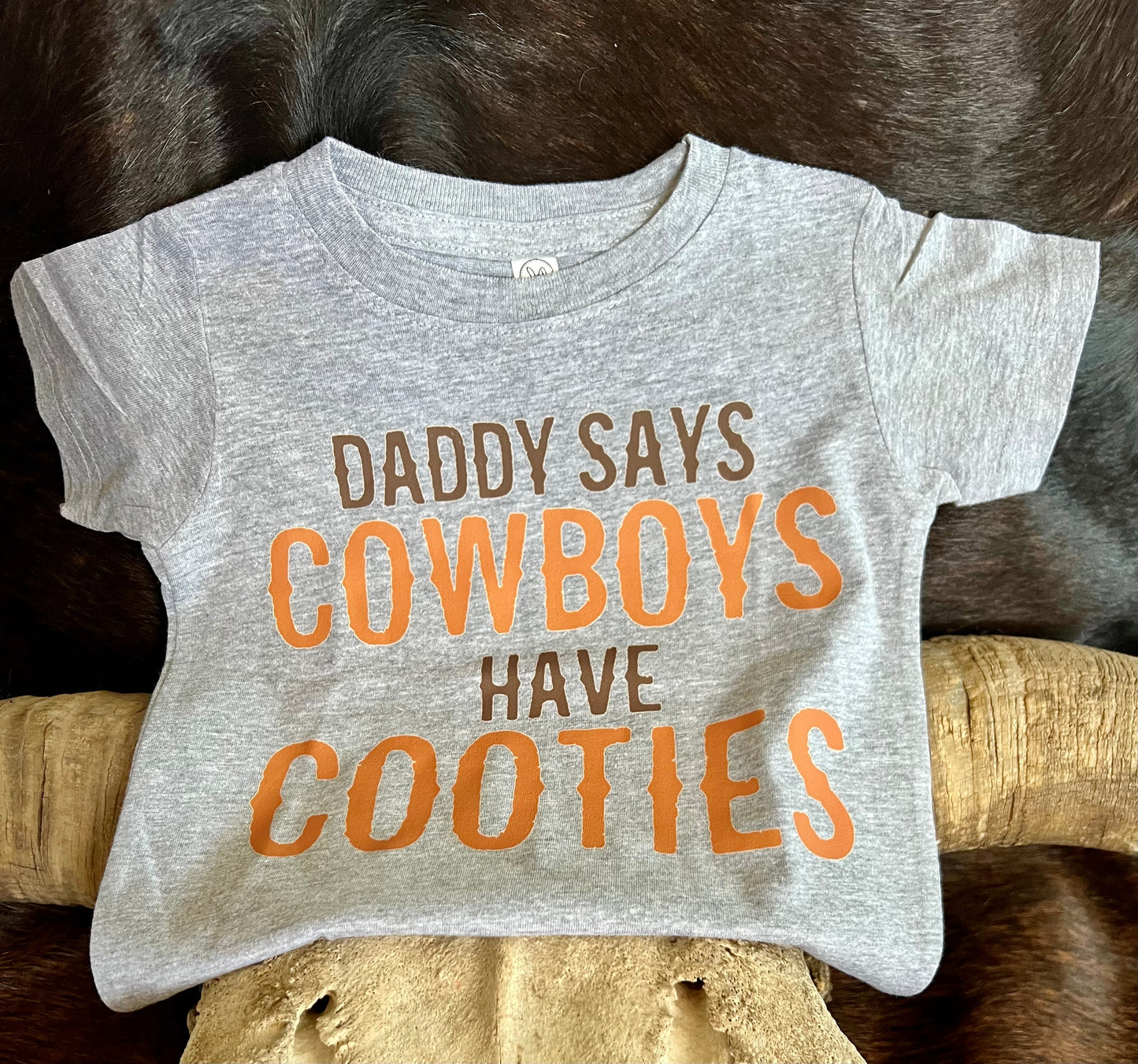 Daddy Says Grey T-shirt