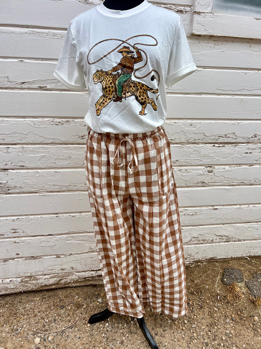 Leopard Rodeo Tee