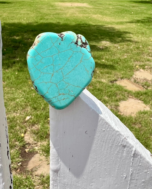 Turquoise Scarf Slide