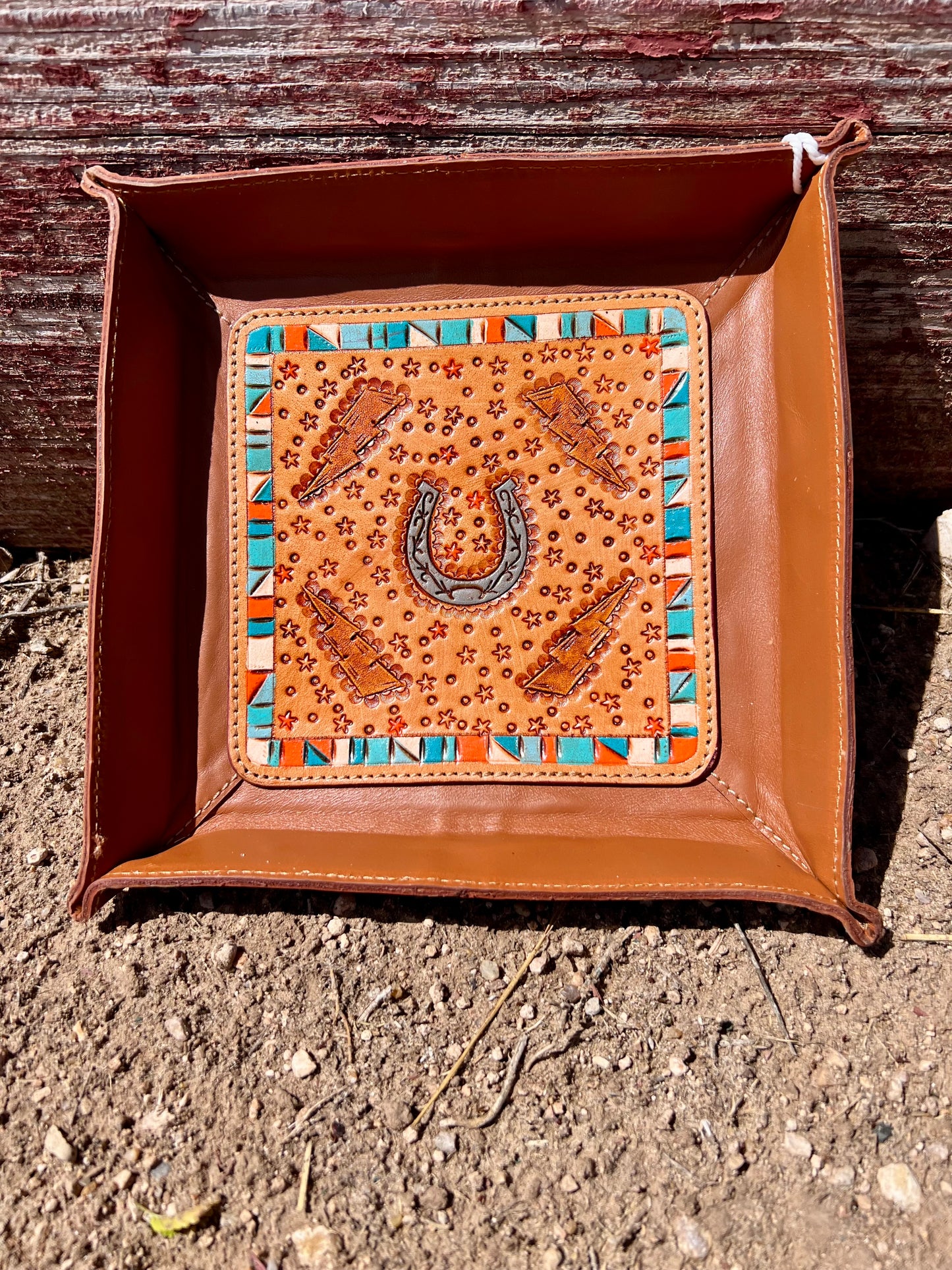 Leather Trays