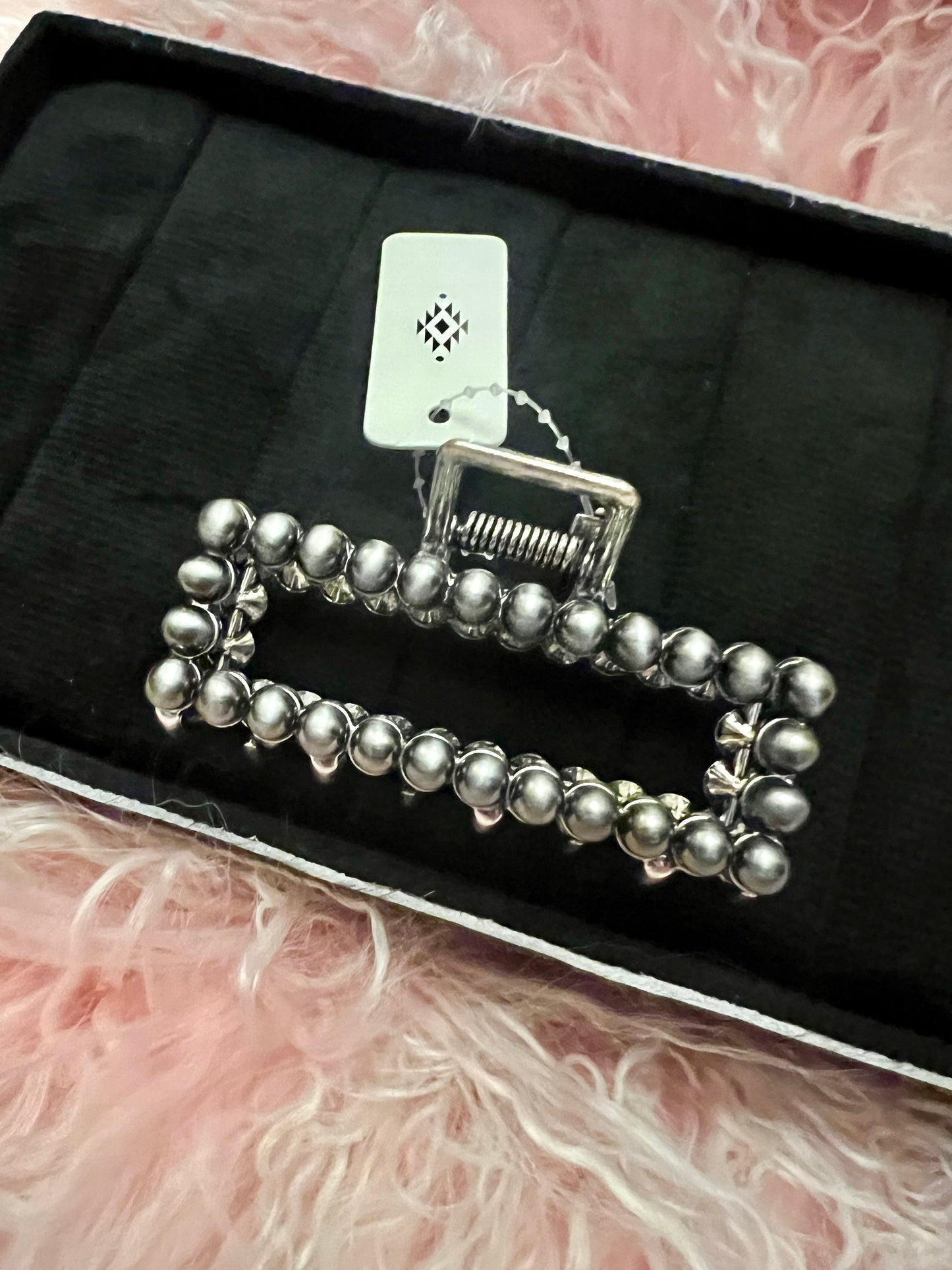 Beaded Claw Clips