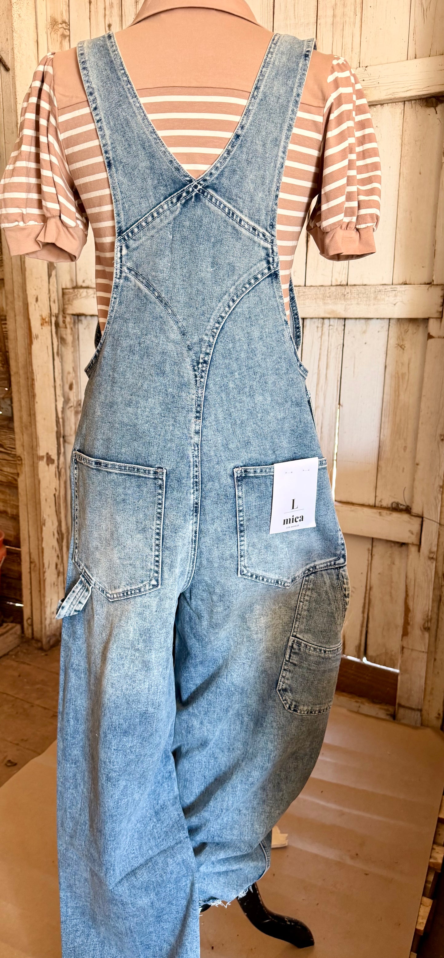 Mica Denim Overalls